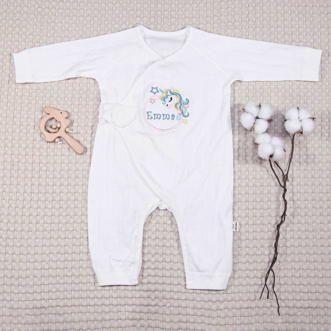 Personalized Baby Romper Gender Neutral Baby Clothes Baby Outfits For Outings & Family Gatherings - BabiChic