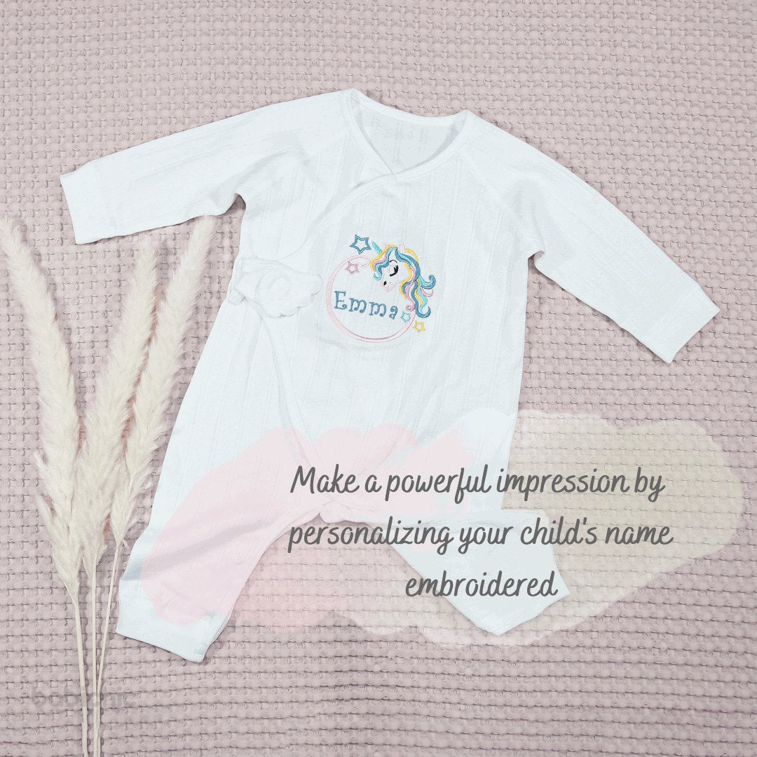 Personalized Baby Romper Gender Neutral Baby Clothes Baby Outfits For Outings & Family Gatherings - BabiChic