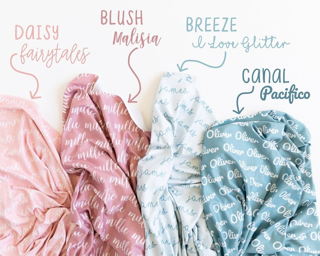 Personalized Baby Swaddle Blanket - BabiChic