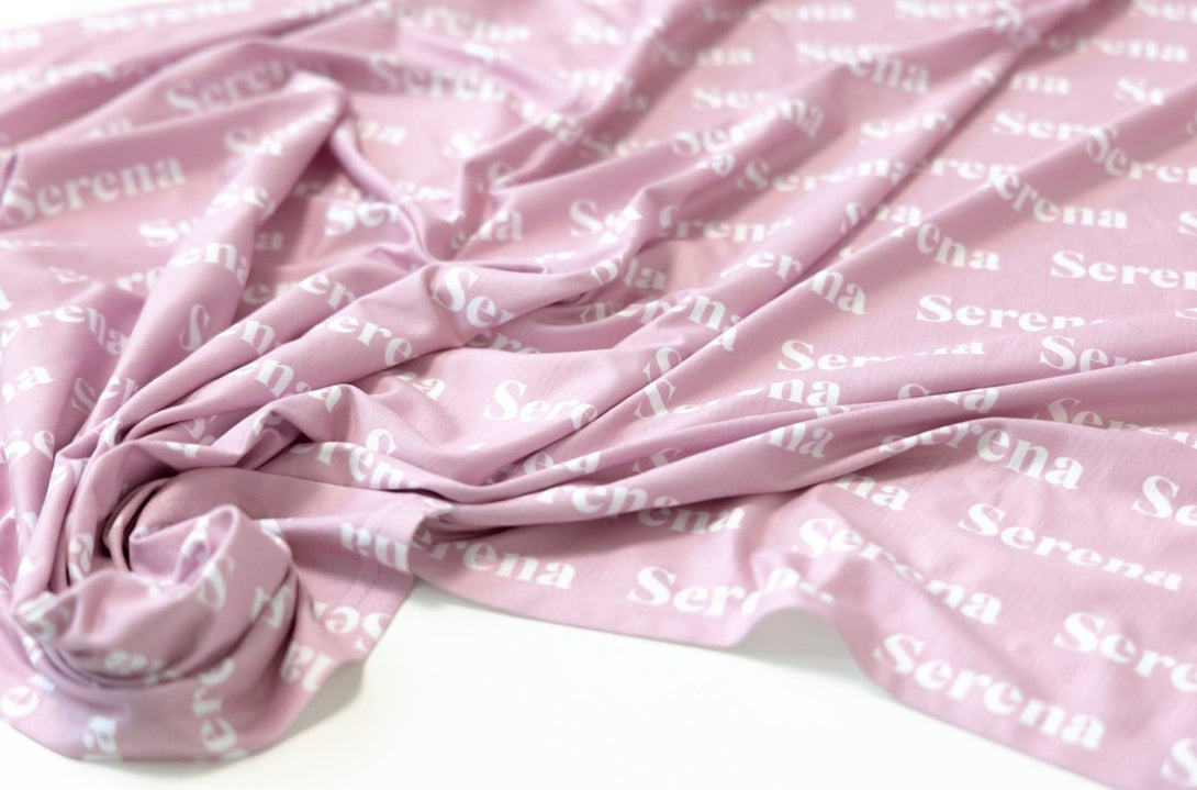 Stretchy Jersey Blanket - Peony - BabiChic