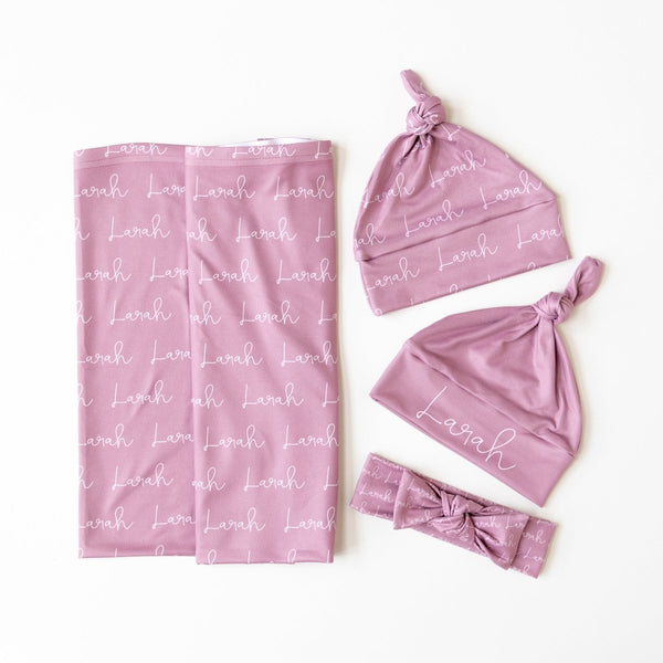 Stretchy Jersey Set - Blush - BabiChic